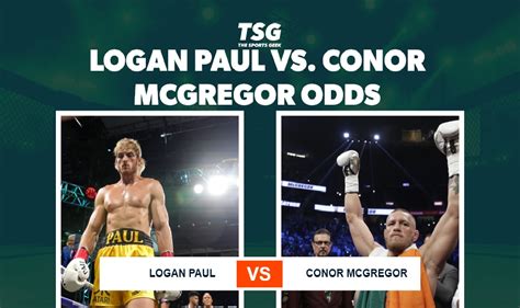 Conor McGregor Odds .